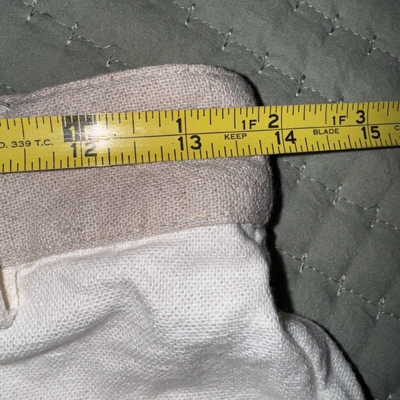 Meshki off White Wide-Leg Linen blend Pants. Size Medium. EUC. - Picture 6 of 12